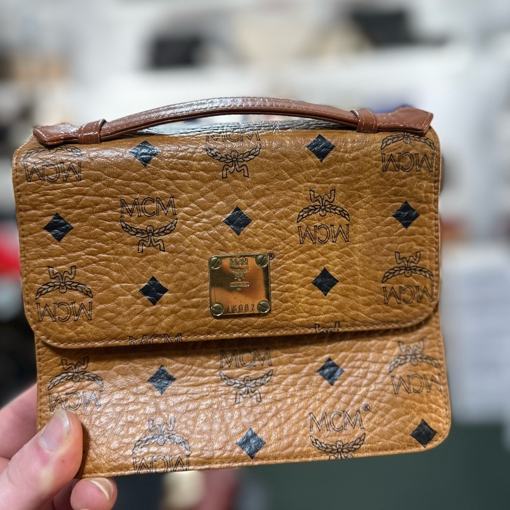 MCM Mini Top Handle Bag